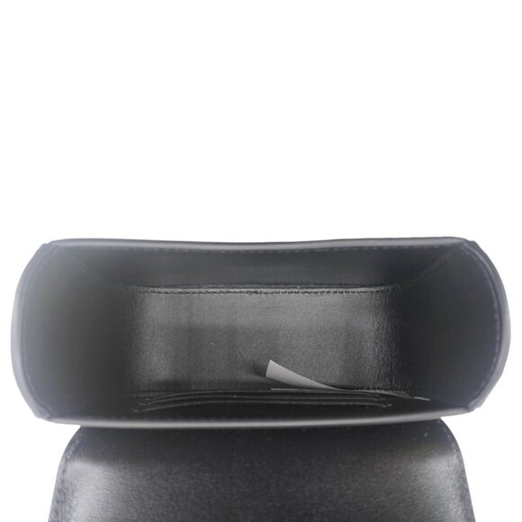 Versace La Medusa Mini Embellished Leather Top Handle Shoulder Bag Black - Picture 13 of 15